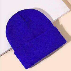 Black, orange, blue beanie bundle